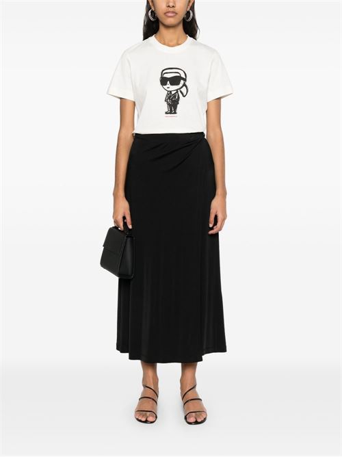 T-shirt donna maniche corte Karl Lagerfeld | A1W17126B09